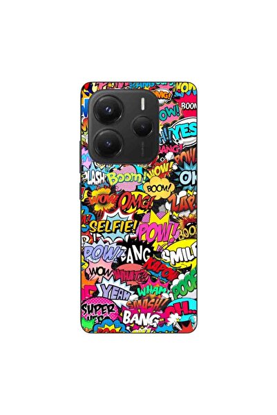 OEM Husa compatibila cu Xiaomi Redmi Note 14 5G Silicon Gel Tpu Model Pop Art...