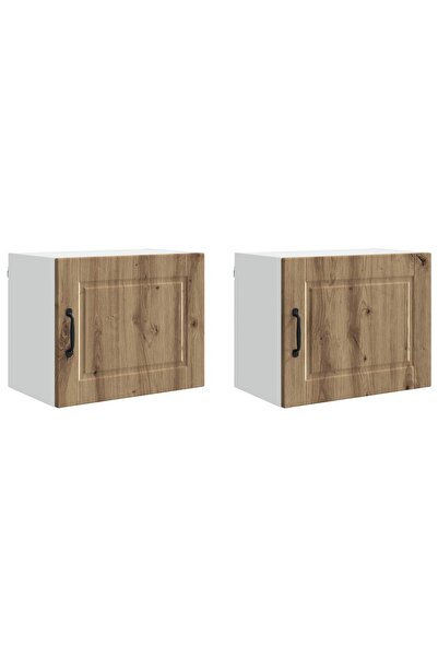 vidaxl Kitchen cabinet 2 pcs Artisanal Oak 50 x 31 x 40 cm