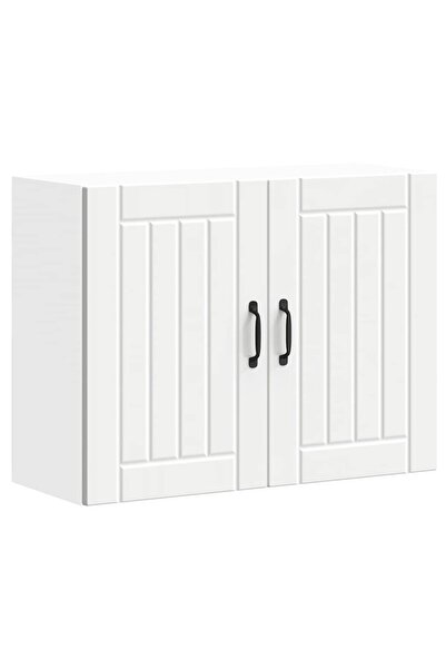 vidaxl "Lucca" white engineered wood kitchen cabinet