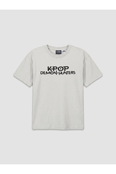 LC Waikiki تي شيرت LCW Kids K-pop Demon Hunters مطبوع للأولاد
