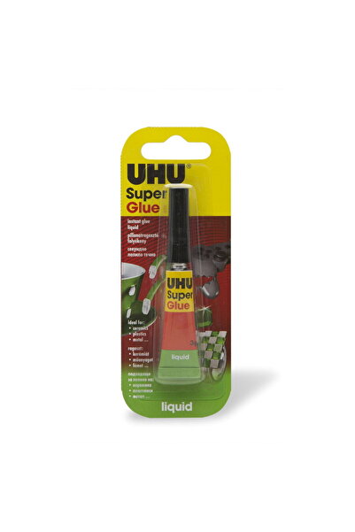 Uhu Super Glue adeziv instant lichid, 3g