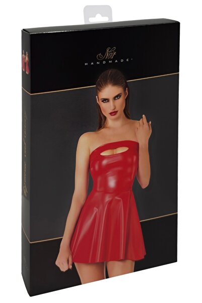 Noir Women's Lingerie – Dress red L L – Made out of trendy powerwetlook