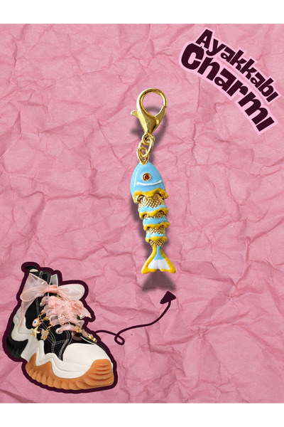 Hugs and Gifts Hugs & Gifts |   Baby Blue Fish Charm 𓆝 𓆟 𓆞
