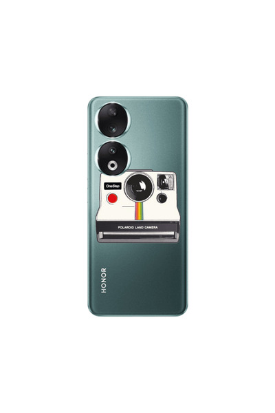 Other Honor 90 5G Polaroid land camera Transparent Silicone TPU Θήκη
