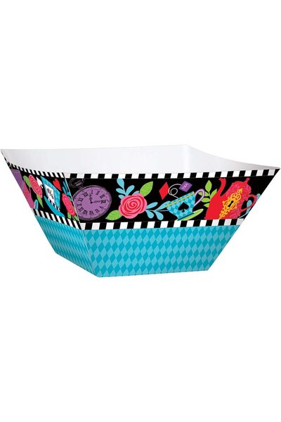AMSCAN Large paper bowls for tea parties from Mad, 3 pieces, from