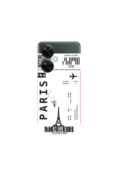 Other Oneplus Nord CE 3 Lite 5G Paris FRA Transparent Silicone TPU Θήκη