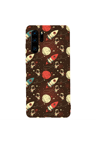 Other Huawei P30 Pro Stars and astronaut Transparent Silicone TPU Θήκη