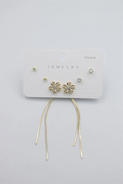 Marsilyan Nvdn- Ieg - Multiple Set Earrings - Gold Iegrs-Nvdn1
