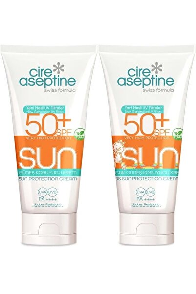 CIRE ASEPTINE Sun Sunscreen 50+ Spf 150 ml + Children's Sunscreen 50+ Spf 150...