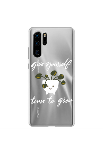 Other Huawei P30 Pro Give Yourself Transparent Silicone TPU Θήκη