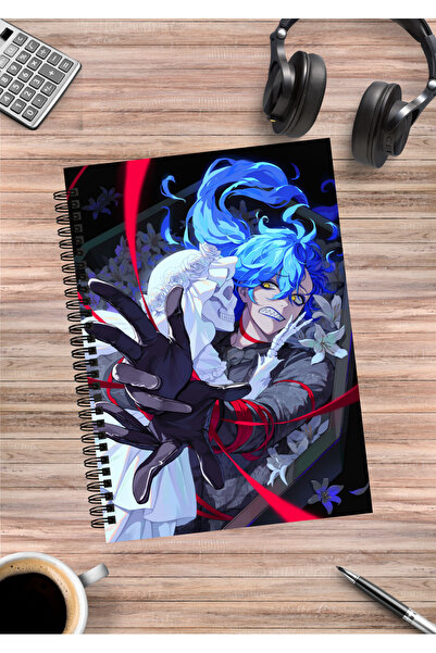 mertfigur Caiet spiralat Twisted Wonderland Anime A5 (50 de foi)