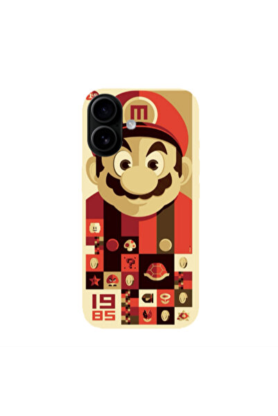 Other Apple Iphone 16 plus Super mario Transparent Silicone TPU Θήκη