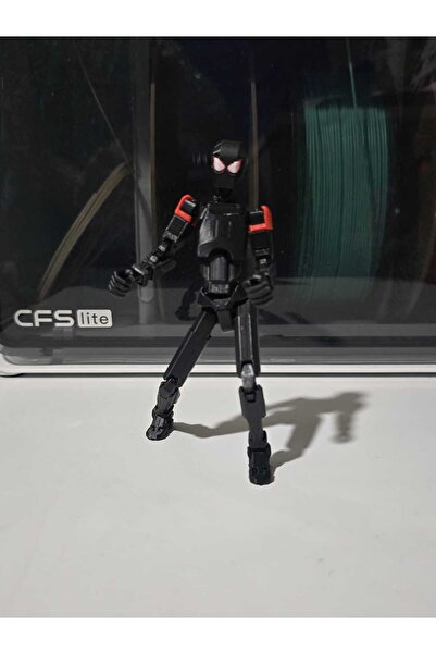 Maketo3D Dummy 13cm Eklemli Aksiyon Robot Miles Morales