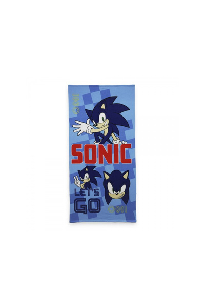 Sonic Πολυεστερική πετσέτα, 140x70εκ. Μπλε