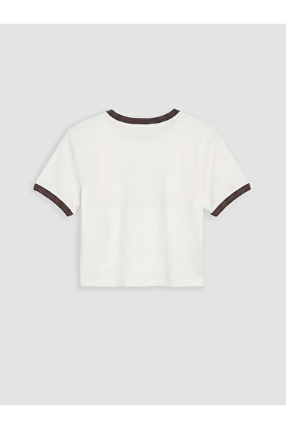 LC Waikiki Beige the Mandalorian Printed Women's Crop Top