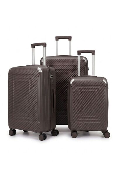 sea gulf Travel Suitcase Fiber 3 Piece Set