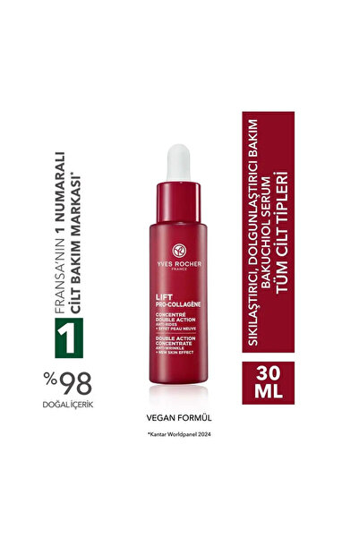 Yves Rocher Bakuchiol (Bitkisel Retinol) Serum- Sıkılaştırıcı,Dolgunlaştırıcı...
