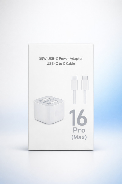 Mobile Chargers IP 35W USB-C Fast Charger with Type-C to C Cable | PD Wall Ad...