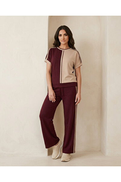 NO BRAND Vrn-Pjm-008 |   Daily Two-Color Pajamas
