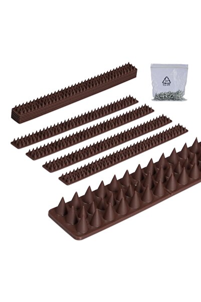 Relaxdays Plastic bird spikes by Relaxdays, set of 3 rows, easy to install, f...