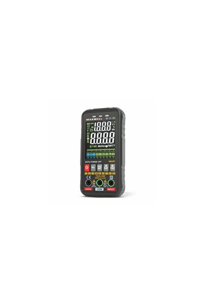 Mercaton Automatic multimeter with color display - 3" - 4 x AAA battery