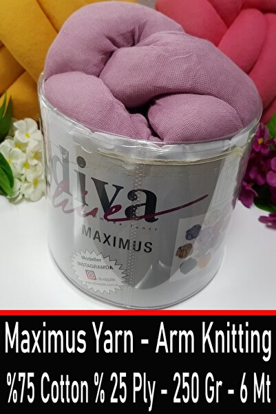 Diva İplik Arm Knit Giant Yarn - 250 Grams-6 Mt - Color - 2448