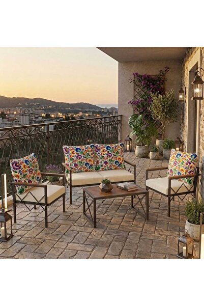 VELORAY MOBİLYA Bahçe Balkon minder kılıfı