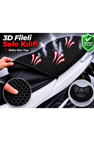 Vi Caro RKS RNX Husă pentru șa de motocicletă Husă pentru șa din plasă 3D Pro...
