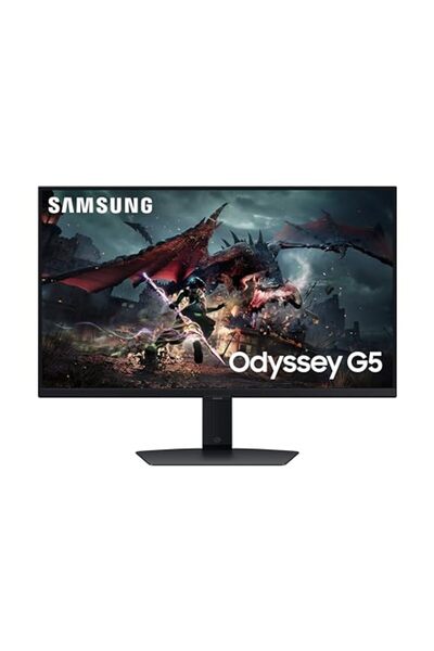 Samsung Odyssey G50D 27 inç 180 Hz, 1 ms, Hızlı IPS paneli, QHD çözünürlük: 2...
