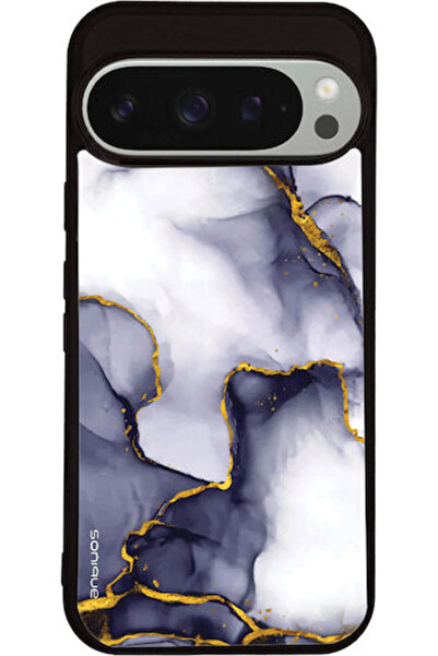 Other Θήκη Σειράς Sonique Marble για Google Pixel 9 Pro 5G Μωβ Γκρι