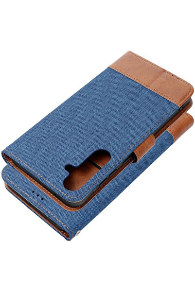 OEM Jeans Book Σιλικόνης Μπλε (Redmi Note 14 Pro 5G / Poco X7)