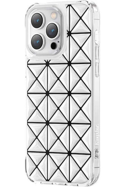 Kingxbar Miya Πλαστικό Πίσω Κάλυμμα 0.3mm Λευκό (iPhone 14 Pro)