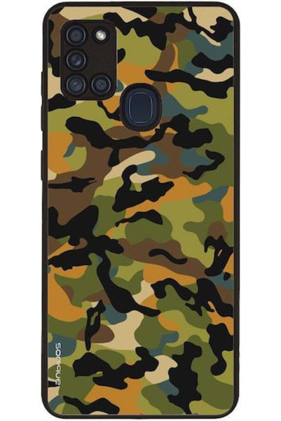Other Θήκη Sonique Σειρά Στρατιωτικού Καμουφλάζ για Samsung Galaxy A21s Πράσι...