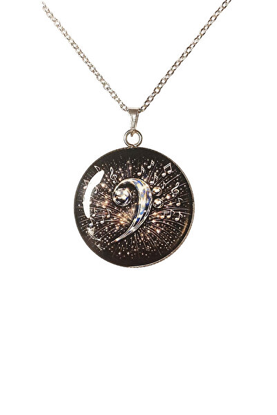 Oxolux, Lavinia Colier Obsidian Symphony, in cutie cadou, design contrastant,...
