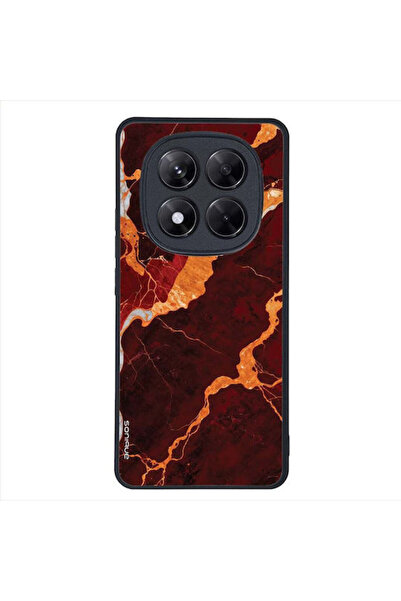 Other Θήκη Σειράς Sonique Marble για Xiaomi Redmi Note 14 Pro Plus 5G Κόκκινο