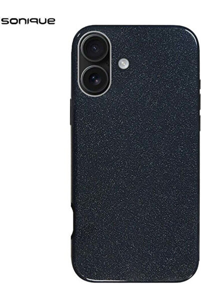 Other Σονίκ Λαμπερή Θήκη Σιλικόνης για Apple iPhone 16 Μαύρο