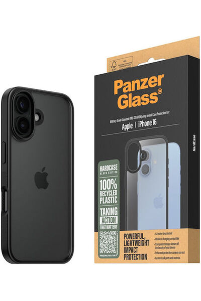 Panzer Glass PanzerGlass Σκληρό Πλαστικό Μαύρο Πίσω Κάλυμμα (iPhone 16) 1295 ...