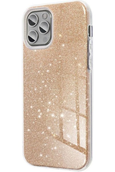 OEM Λαμπερή Πλαστική Χρυσή Πίσω Θήκη (Samsung Galaxy A55 5G)