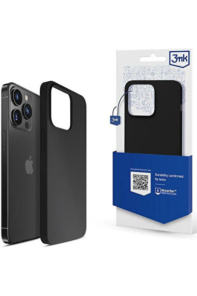 3MK Husă spate din silicon 2mm Negru (iPhone 13 Pro Max) Cod: HU-5903108499064