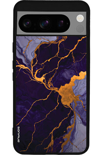 Other Θήκη Sonique Σειράς Marble για Google Pixel 8 Pro 5G Μωβ