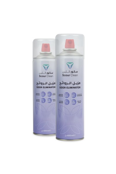 scourclean مزيل الروائح سكور كلين، عبوتان