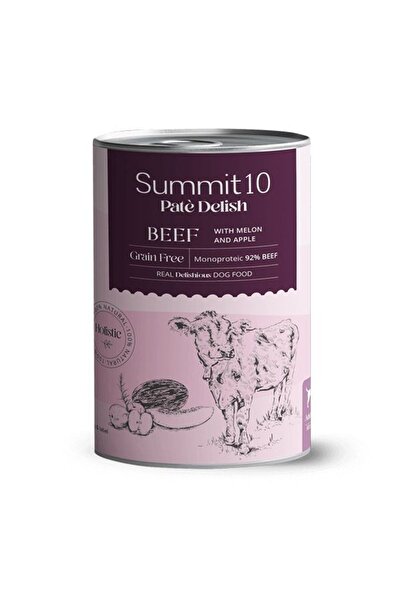 Summit10 Patè Delish Μοσχάρι 92% με Πεπόνι και Μήλο 400gr