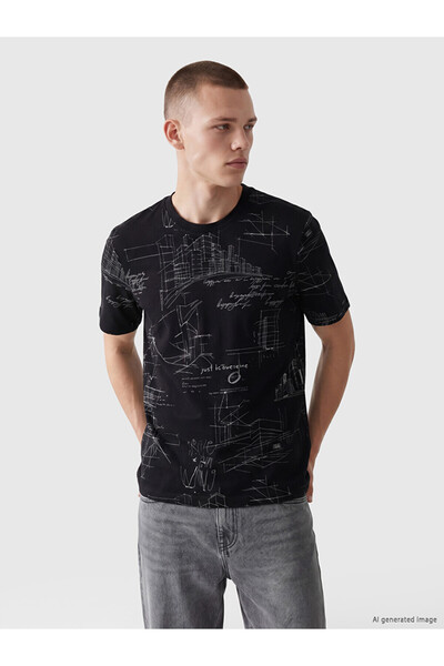 LC Waikiki Esvab • Modern & Distinctive Standardfit Nyc Printed Zero Roba Col...