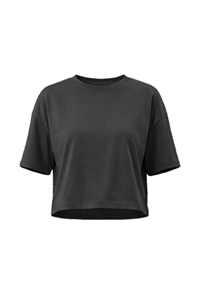 Cottonhill Premium - Sway kolekcija | Crna modalna majica sa okruglim izrezom