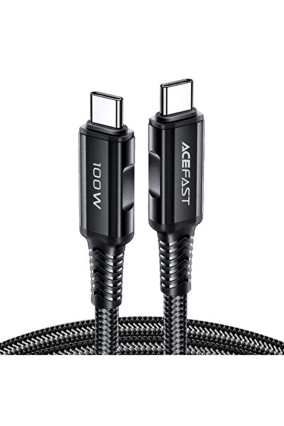 Acefast C4-03 Type-C to Type-C Charging Cable 100W Fast Braided Nylon 2 Meter