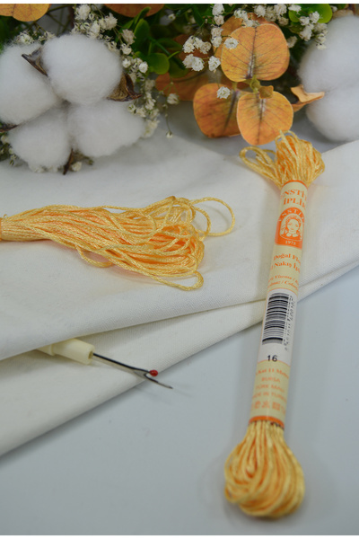 Enstitü İplik Hand Embroidery Silk, Laundry Silk, Rayon, Shiny Silk Texture, ...