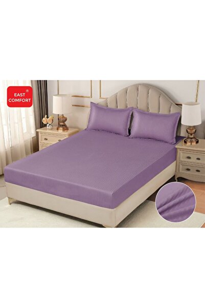 OEM Hotelier Damask Cotton bed cover - with Stretchy - 3 pieces | 16323-CH