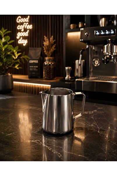 SUNVERA ÇELİK Paslanmaz Çelik 304 Kalite Barista Süt Potu – Latte Art ve Süt ...