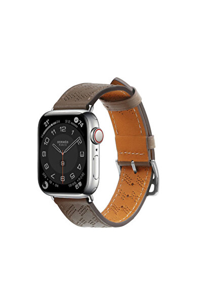 Hurtel Λουράκι Δερμάτινο Καφέ (Apple Watch 38/40/41/42mm)