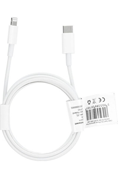 OEM C973 Καλώδιο USB-C σε Lightning 18W Λευκό 2μ